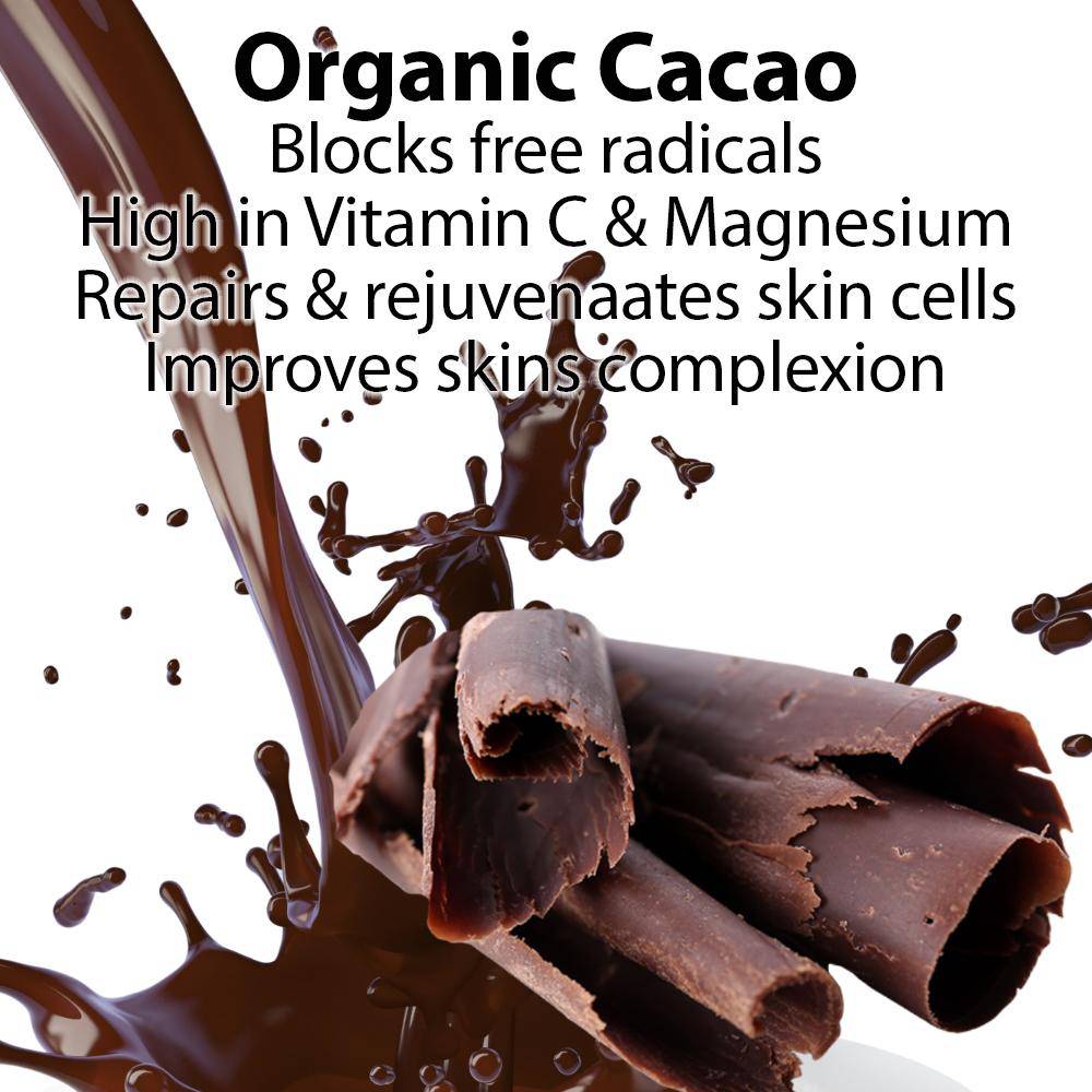 Organic Chocolate Cherry Face Mask – Antioxidant Anti-Aging Mask for Radiant, Youthful Skin